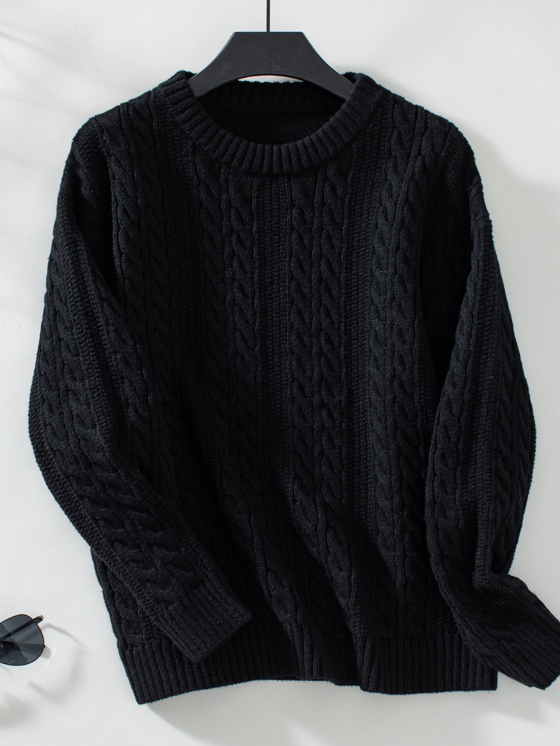 Round Neck Long Sleeve Sweater