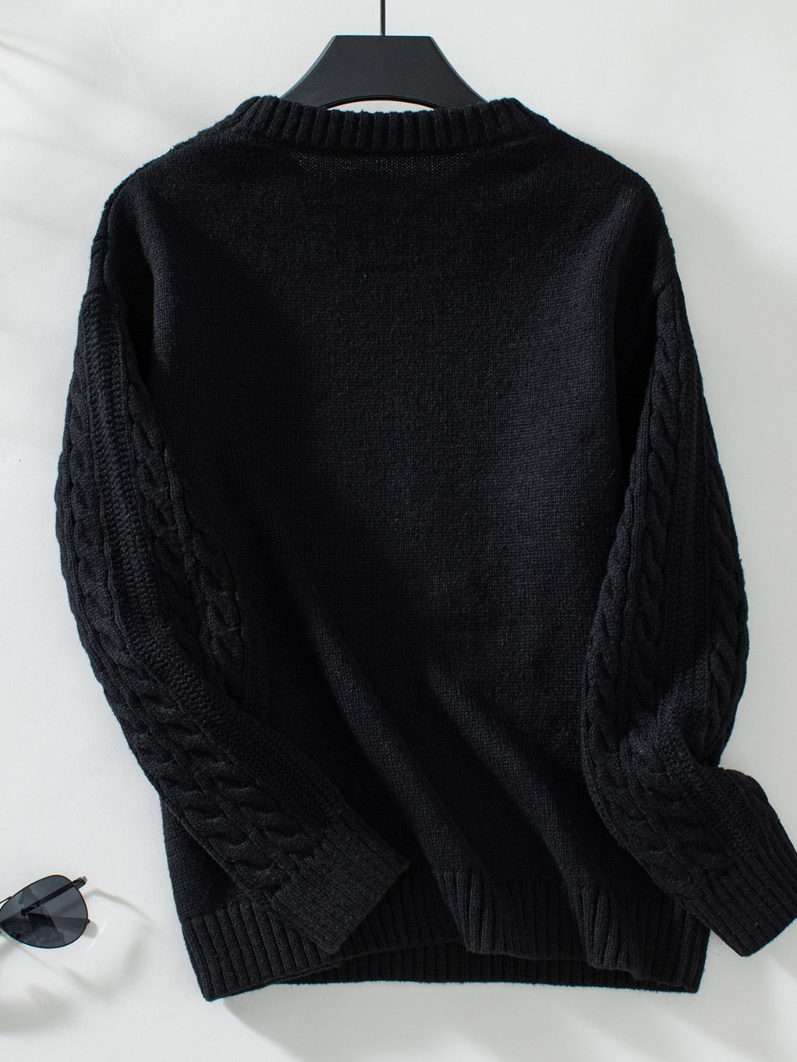 Round Neck Long Sleeve Sweater