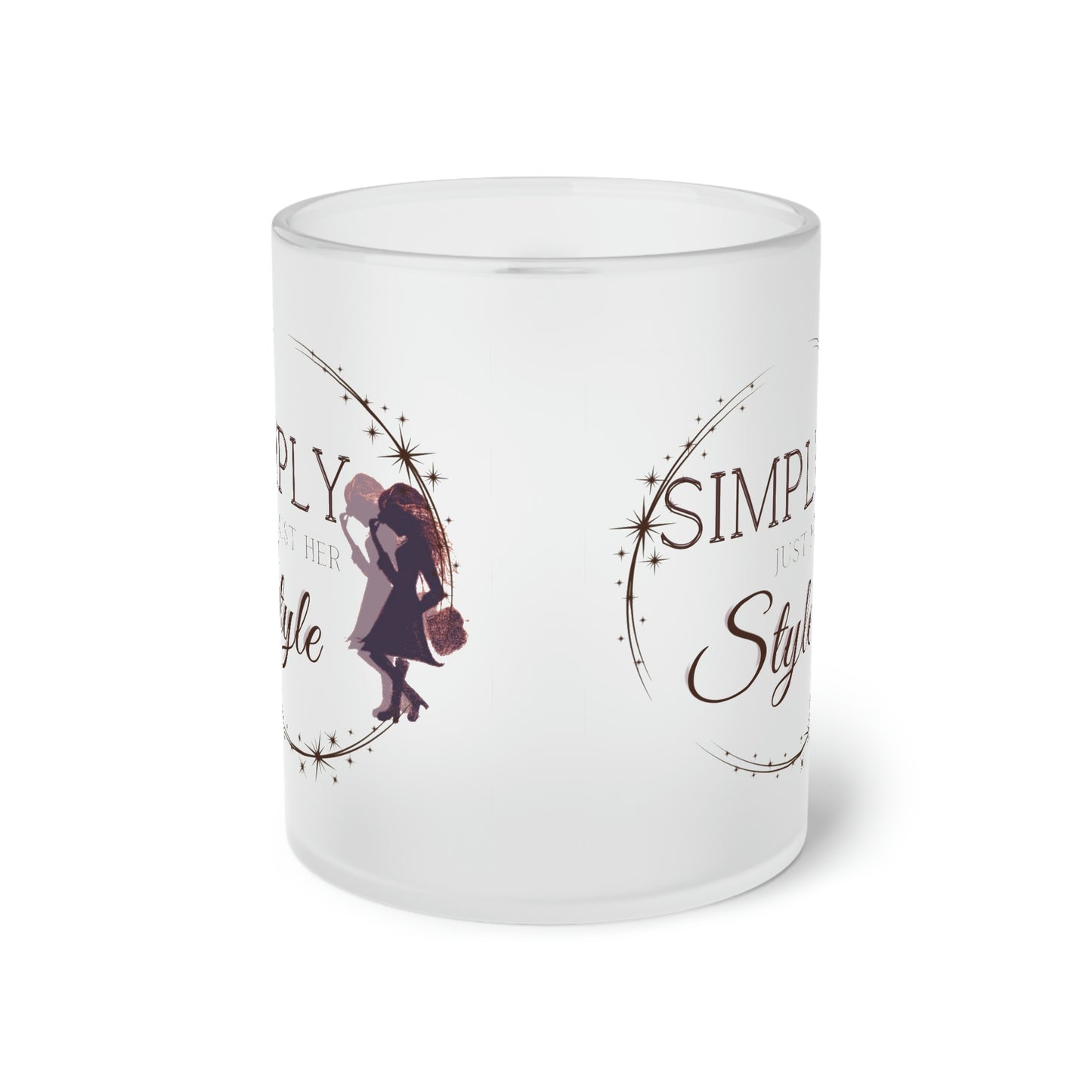 Frosted Glass Mug